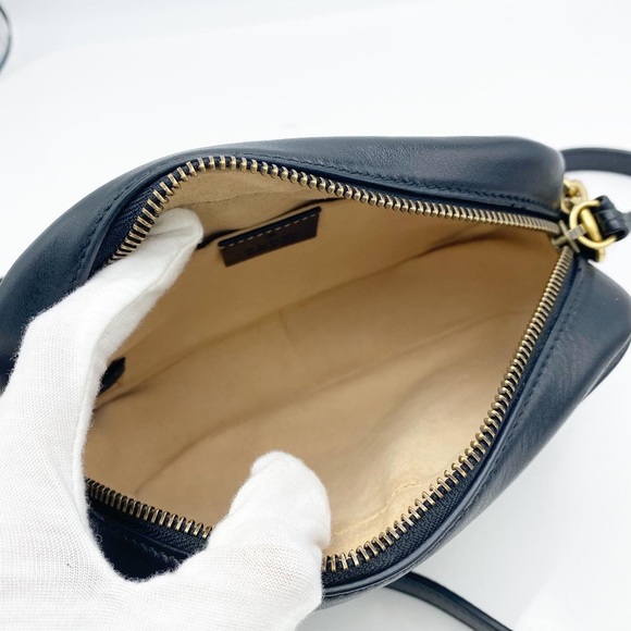 Authentic Gucci Marmont Mini Black - Picture 4 of 8